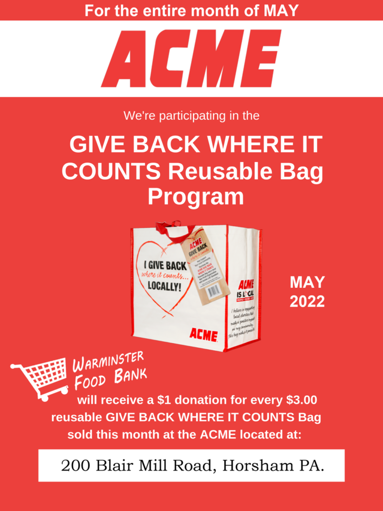 ACME Bag Flyer Post April 30th