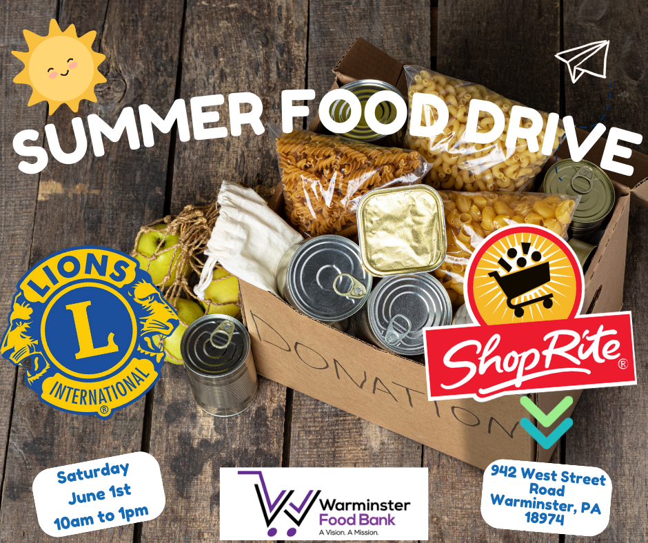 ShopRite Supports Urgent Summer Food Drive